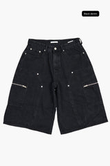 Roma carpenter denim bermuda pants