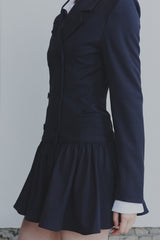 LIORA JACKET DRESS charcoal