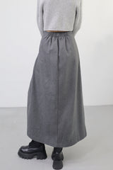 Elena Team Wool Long Skirt