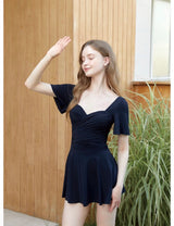 Aerial swimdress Black