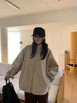 Cutter Cotton Hood Bomber Jacket