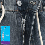 Dust Washed Denim Pants