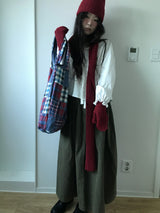 [MD's Pick] Nooa Cotton Pintuck Long Skirt (3color)