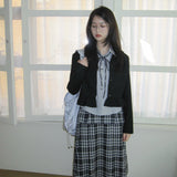 Frill Trim Cropped Jacket