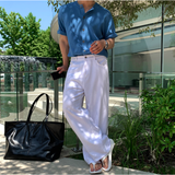  Slag Cooling Hachi Knit Short Sleeve Round Cardigan