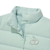 CHERRY BASIC DOWN JUMPER [LIGHT MINT]