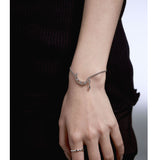 Drop Half Moon Bracelet