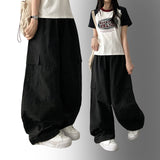 Roa Baslock Nylon Cargo Wide Pants