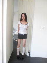romantic shirring t
