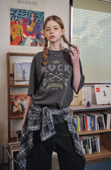 Rock Crown Pigment Short Sleeve T-shirt