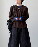 クロップ レイヤード ロングスリーブ