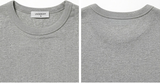 ストレッチ コットン スリム ショートスリーブ Tシャツ クロス メランジェ