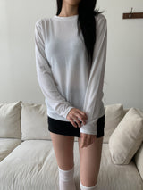 LS スタンダードピュアプレーンロングスリーブTシャツ (2 colors)