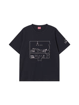 ゲームTシャツ (ネイビー)