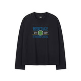 CASUAL HERITAGE Crop Long Sleeve(SKLSTD-0266)