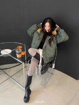 Canadian Khaki Goose Down Jacket