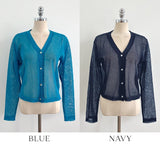 Lovis V-Neck Linen Cardigan