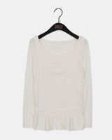 Sorong Frill Layered Sleeveless T-shirt Set