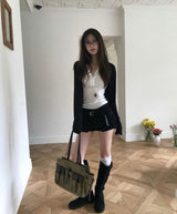 [ autumn jacket ] britt buckle & matte slim jk