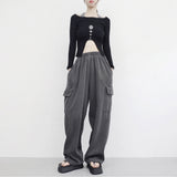 (Unisex) LeCia Cargo String Pants