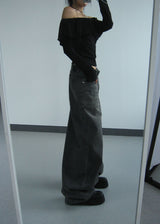 MEGA BIG WIDE DENIM