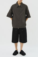 Wind Half Zipper Jacket (3color)