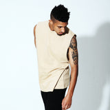 DB-026 SLEEVELESS BOX TEE SANDタンクトップ