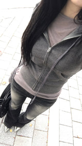 BLACK BOOTCUT DENIM PT