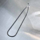 Oxidized Industrial Twist Chain