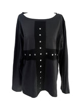 クロススタッドルーズフィットロングスリーブ (2color)
