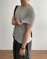 Core Cropped Waffle Short Sleeve T