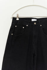 Loast Black Wide Denim