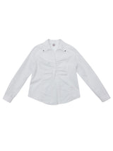 Silky Jacquard Shirt (Light Pink)
