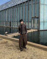 Riden Side Pintuck Wide Slacks