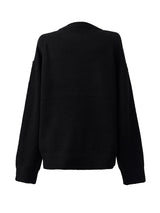 daily basic span round knit (2color)