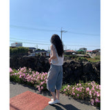 ナグル3/4カプリワイドパンツ