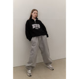 Huke x Nus.ハーフジップアップ（GREY）
