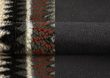 Jacquard Fleece Hooded Jumper