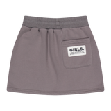 Girls Washing Skirt - Charcoal