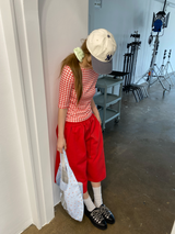 フォールドバーミューダパンツ