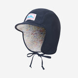 Sprinkle Teddy Reversible Trooper Hat (Navy)