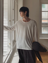 ディープフローUネック長袖Tシャツ