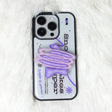【MADE】Snow epoxy phone case(2 colors)