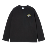 25SS カートゥーンチンチラロングスリーブTシャツ ブラック