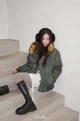 Canadian Khaki Goose Down Jacket