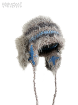 Handmade Crochet Cozy Puppy Ear Hat & Star Ear Warmers