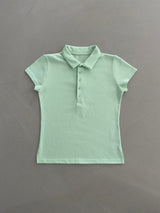 ダンシングオーキッド スタンダード スリムフィット PK Tシャツ (tropical green) 2サイズ