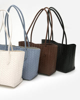 Rito twisted square tote bag