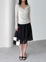 bloom flower skirts (2color)