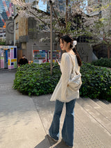 【MADE】ディットワイドロングブーツカットデニム